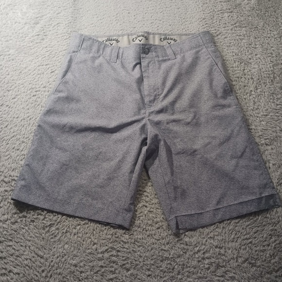 Callaway Other - Callaway Golf‎ Performance Shorts Mens Size 32 Grey Textured Stretch Activewear